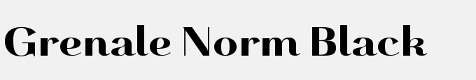 Grenale Norm Black